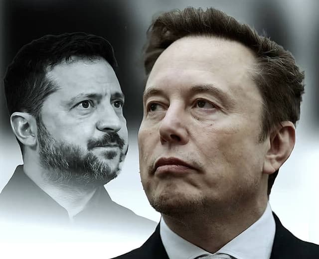 Elon Musk réitère son appel au départ du président ukrainien Zelensky