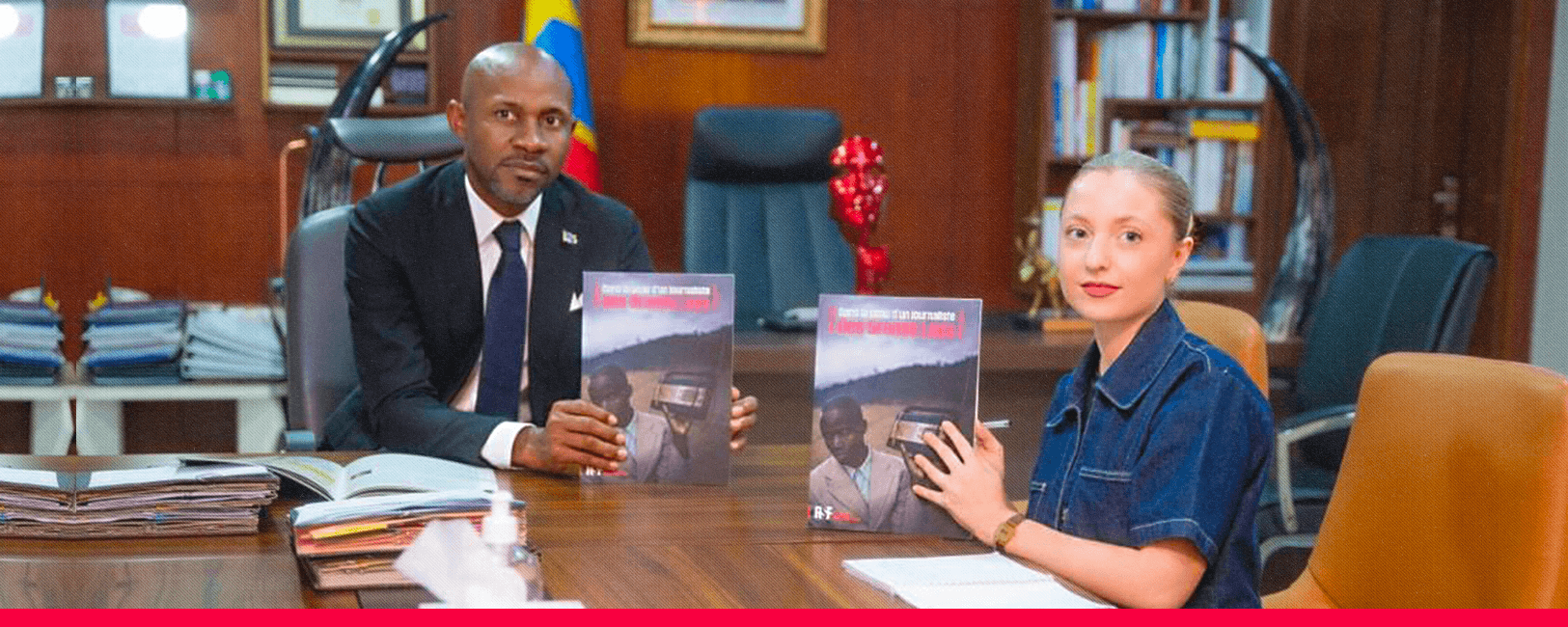 Le porte-parole du gouvernement congolais promet de renforcer la protection des journalistes article de nouvelles politics...