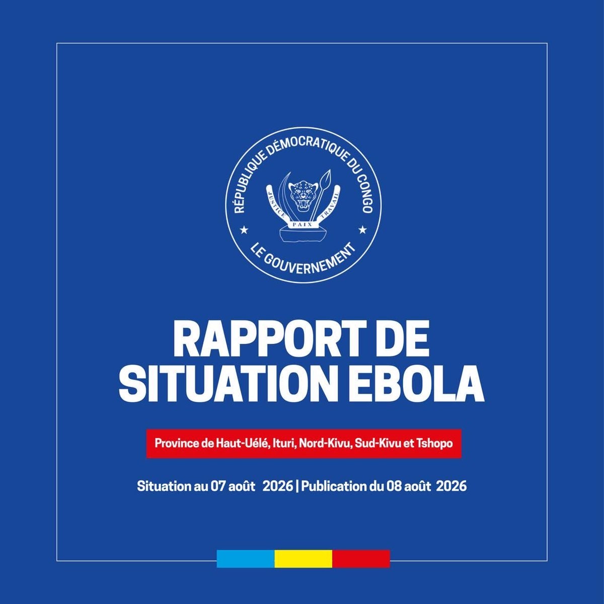 RDC : Alerte Ébola avec 1 916 décès et un taux de létalité de 45,5 % article de nouvelles society – Dernier article de nou...