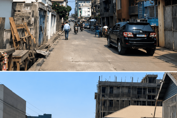 Parcelle 375m² sur avenue asphaltée - Lingwala, Kinshasa à Kinshasa 375m² (15x25m) mediacongo https://www.mediacongo.net/a...