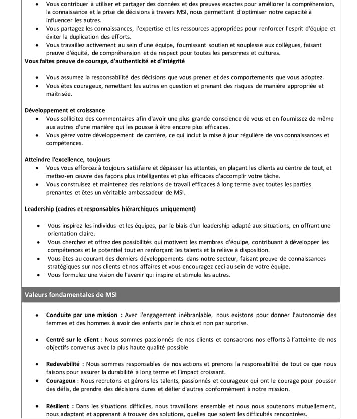 Directeur Pays Adjoint – MSI RD Congo | Kinshasa at MSI RD Congo Management position in Kinshasa – Career opportunity